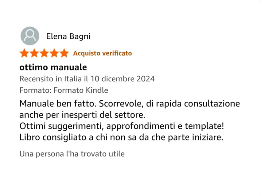 Recensione Amazon di un lettore (4)