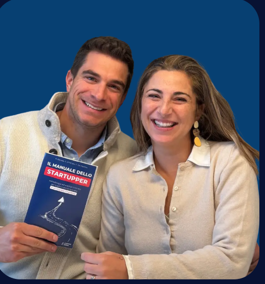 Giulia D'Amato e Alessio Boceda, fondatori di Startup Geeks