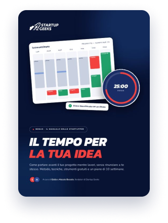 Copertina del bonus Il tempo per la tua idea