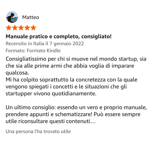 Recensione verificata su Amazon