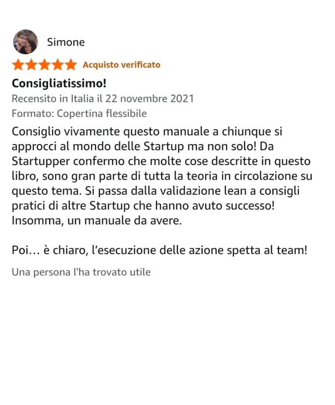 Recensione verificata su Amazon
