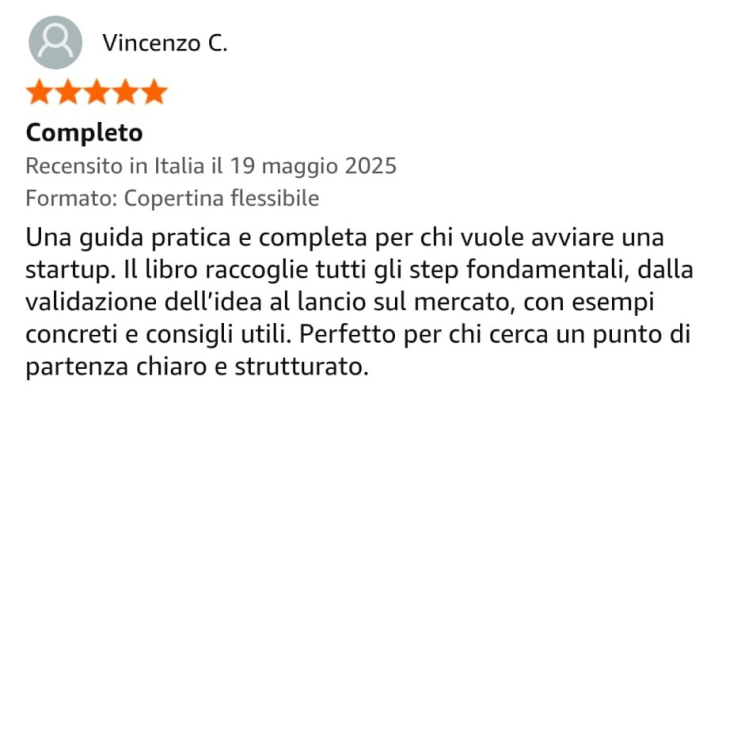 Recensione verificata su Amazon